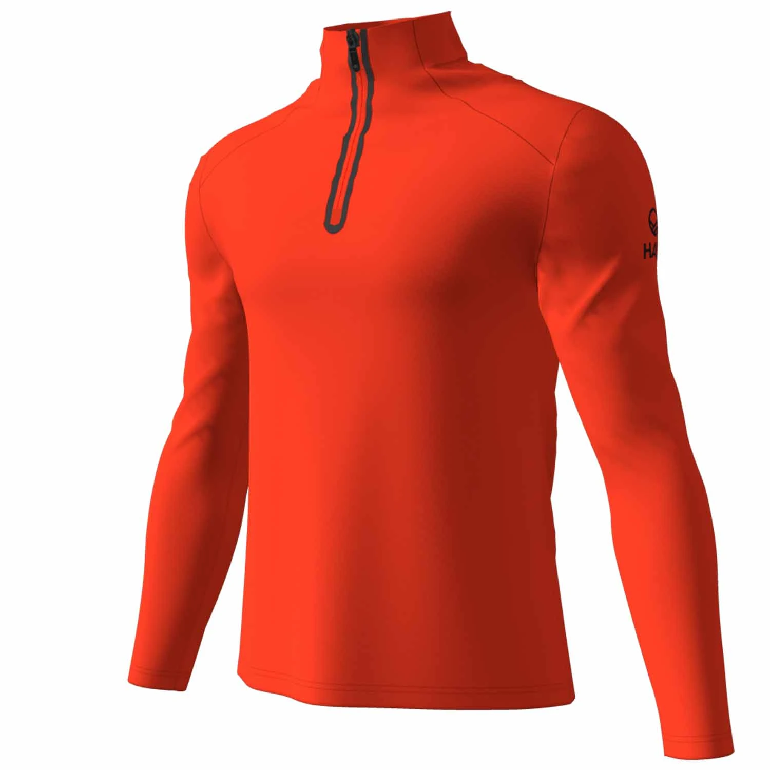 Halti Moodi Mens Half Zip Fleece Cherry Tomato Red