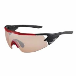 Bolle Aeromax Matte Black/Trans Red Photo Cycling Sunglasses