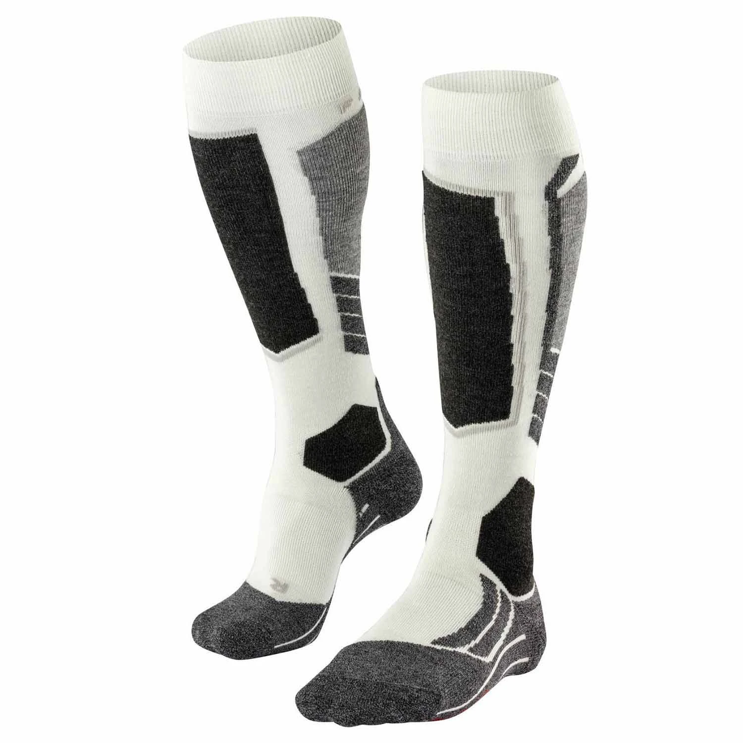 Falke SK2 Womens Ski Socks Off White