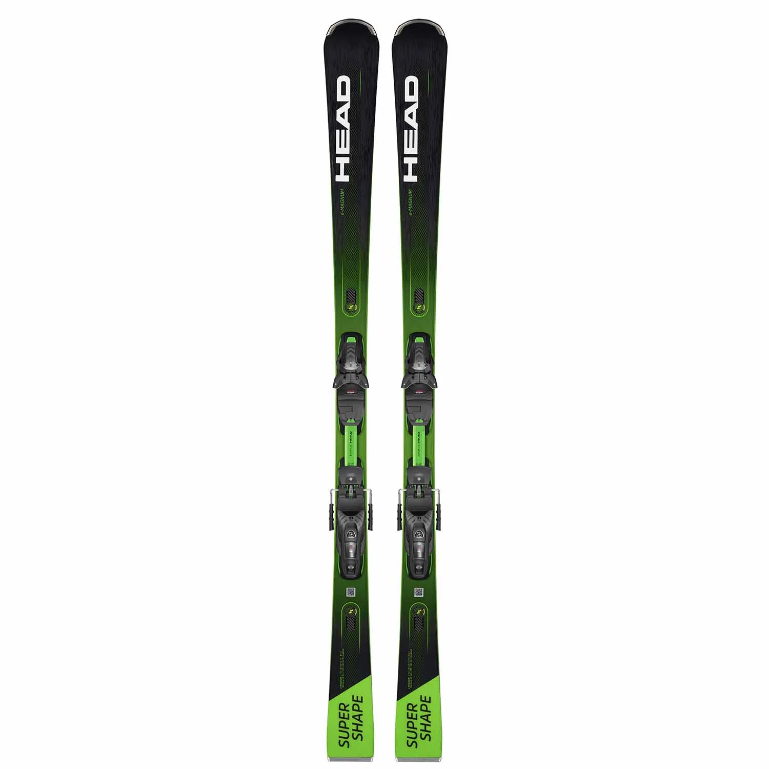 Head Supershape E-Magnum Skis + PRD 12 GW Binding