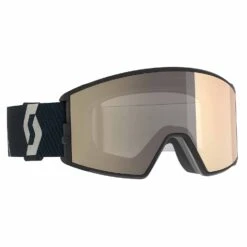 Scott React Light Sensitive Ski Goggles Mountain Black