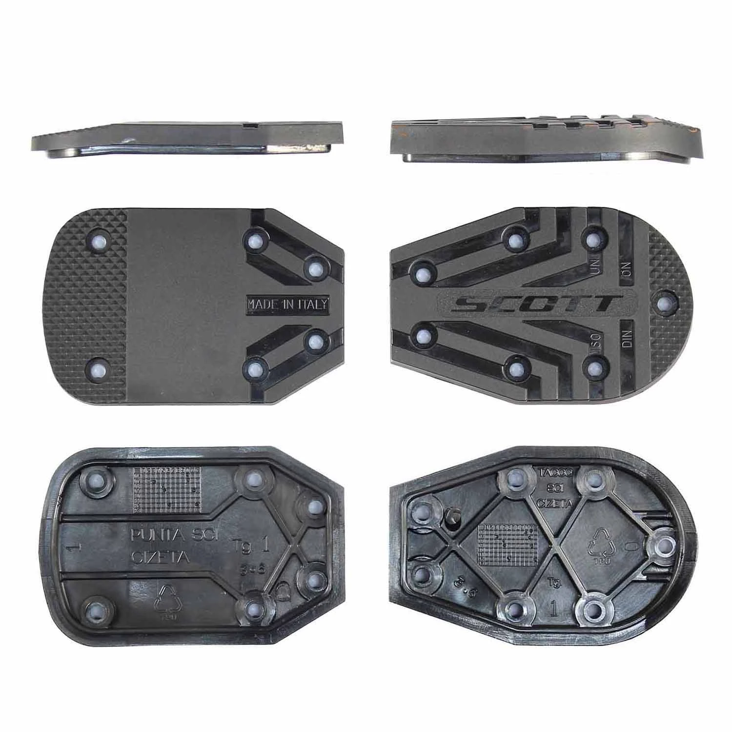 Scott G Series Ski Boot Alpine Heel And Toe Set