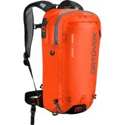 Ortovox Ascent 22 Avabag Ski Backpack Crazy Orange