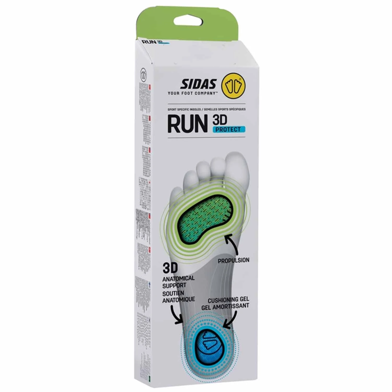 Sidas Run 3D Protect Orthotic Insole - Image 2