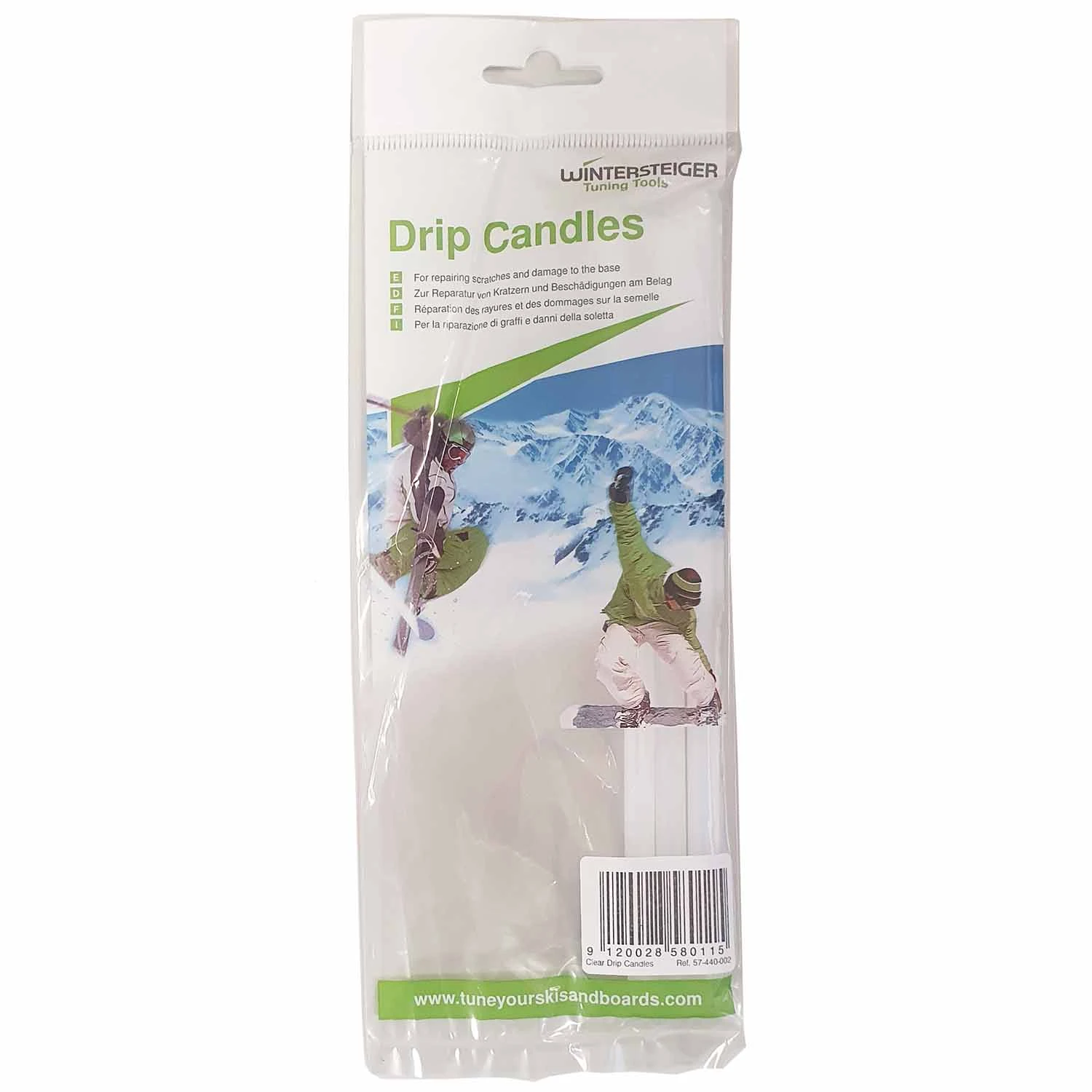 Wintersteiger Base Repair Drip Candles Pack Of 3 - Image 2