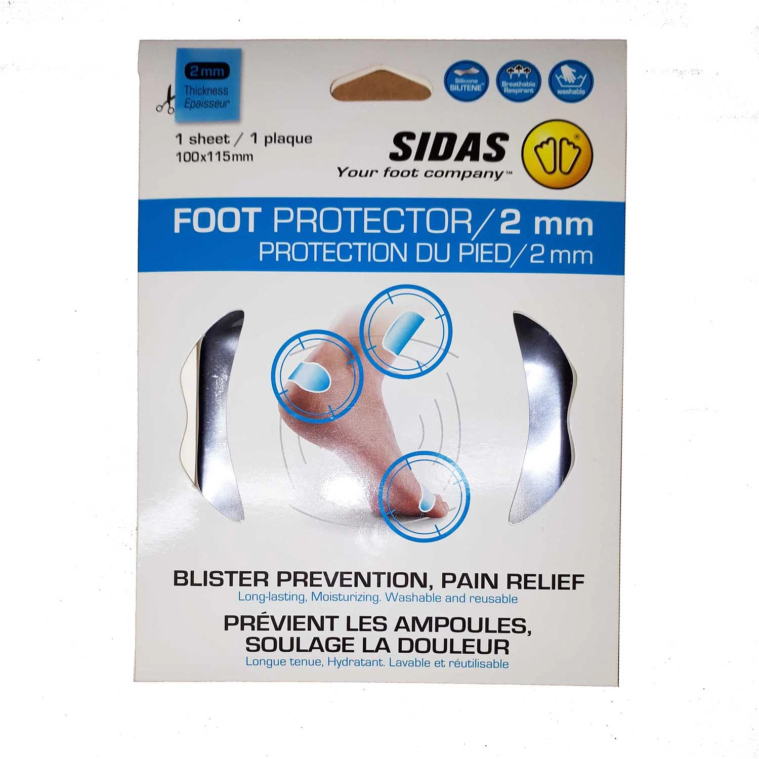 Sidas Silitene 2mm Foot Protector Sheet For Ski Boots