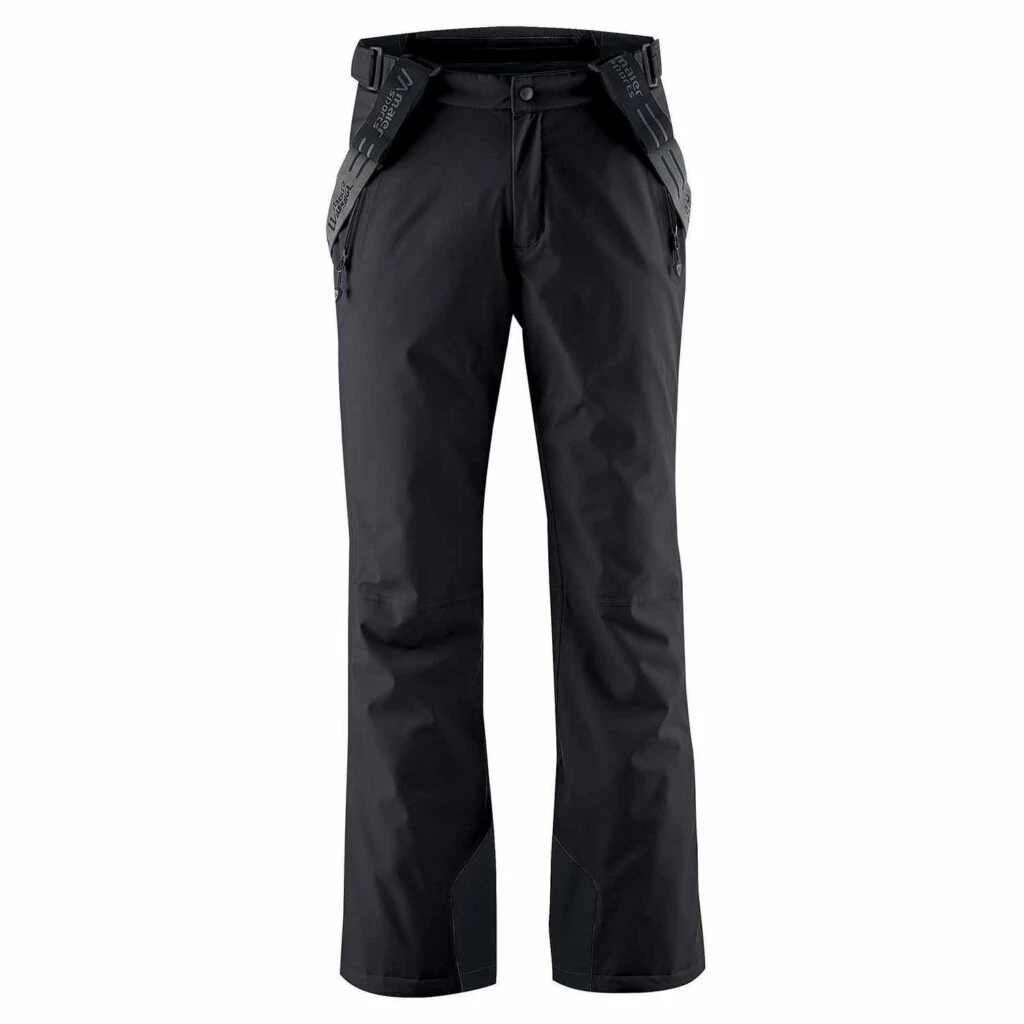 Maier Anton 2 Mens Standard Leg Black Ski Pants