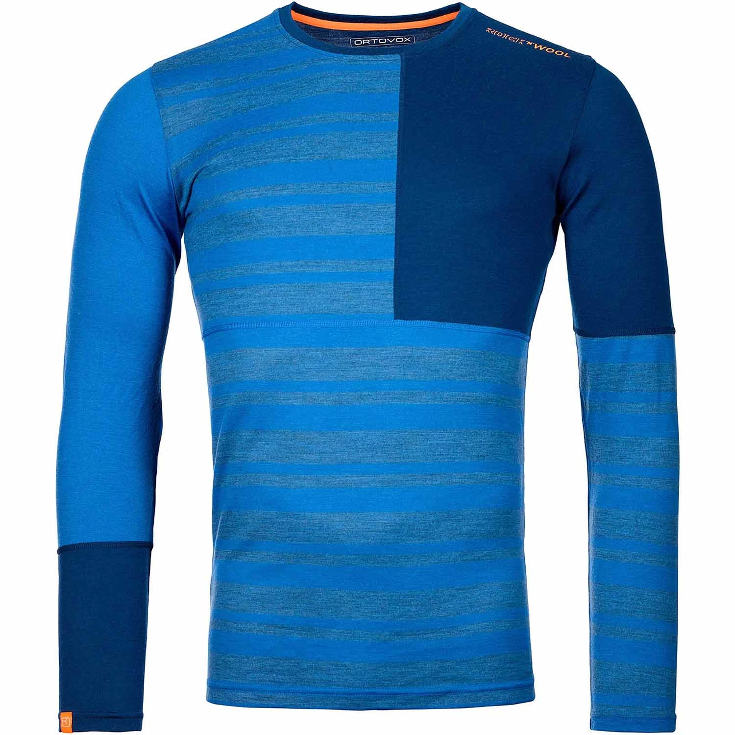 Ortovox 185 Rock'N'Wool Merino Long Sleeve Mens Thermal Top