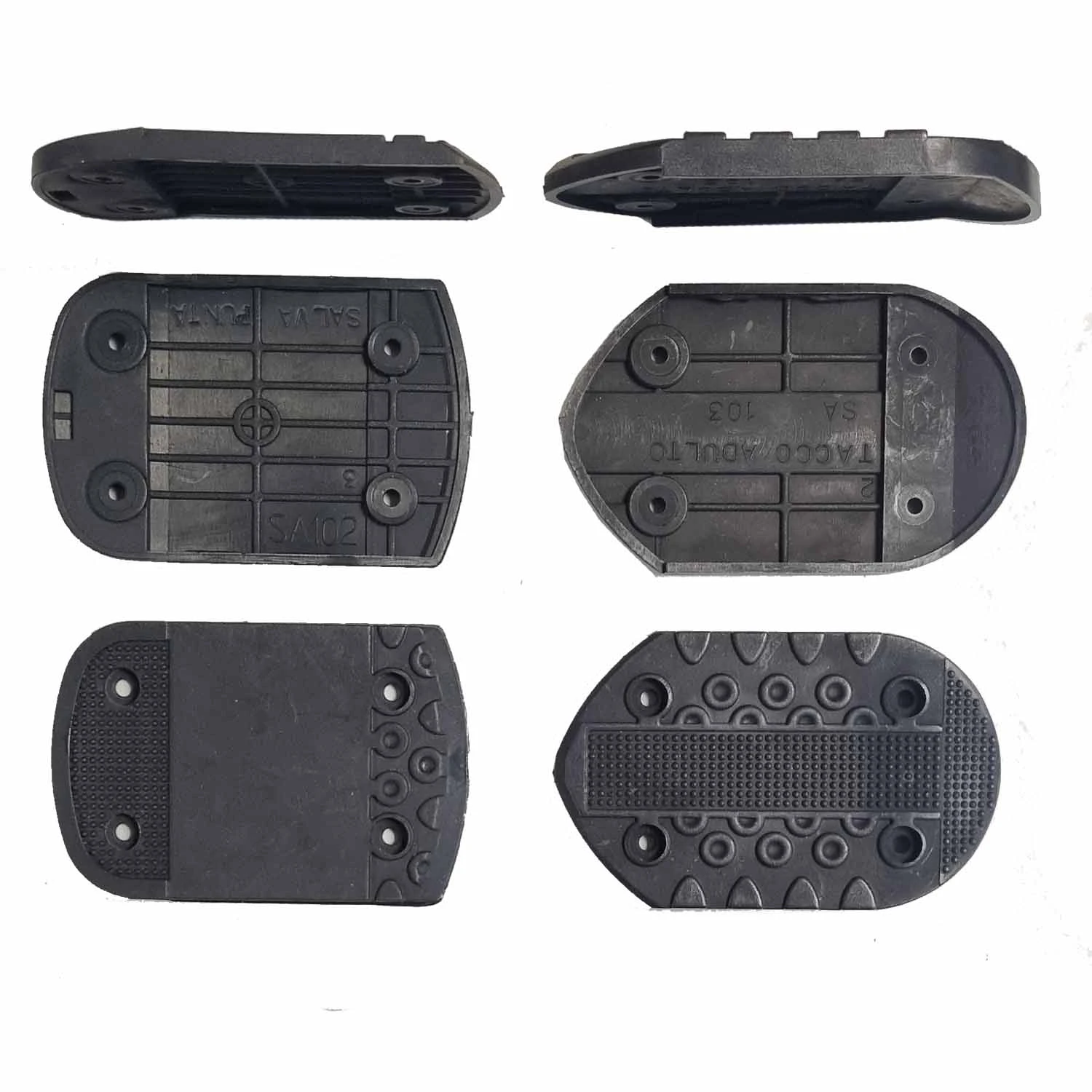 Rossignol Lange Comp J3 And J4 Ski Boot Heels And Toes Set